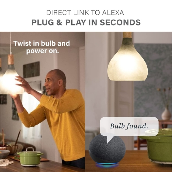Color Changing Alexa Smart Bulb- NEW IN BOX - Picture 4 of 6